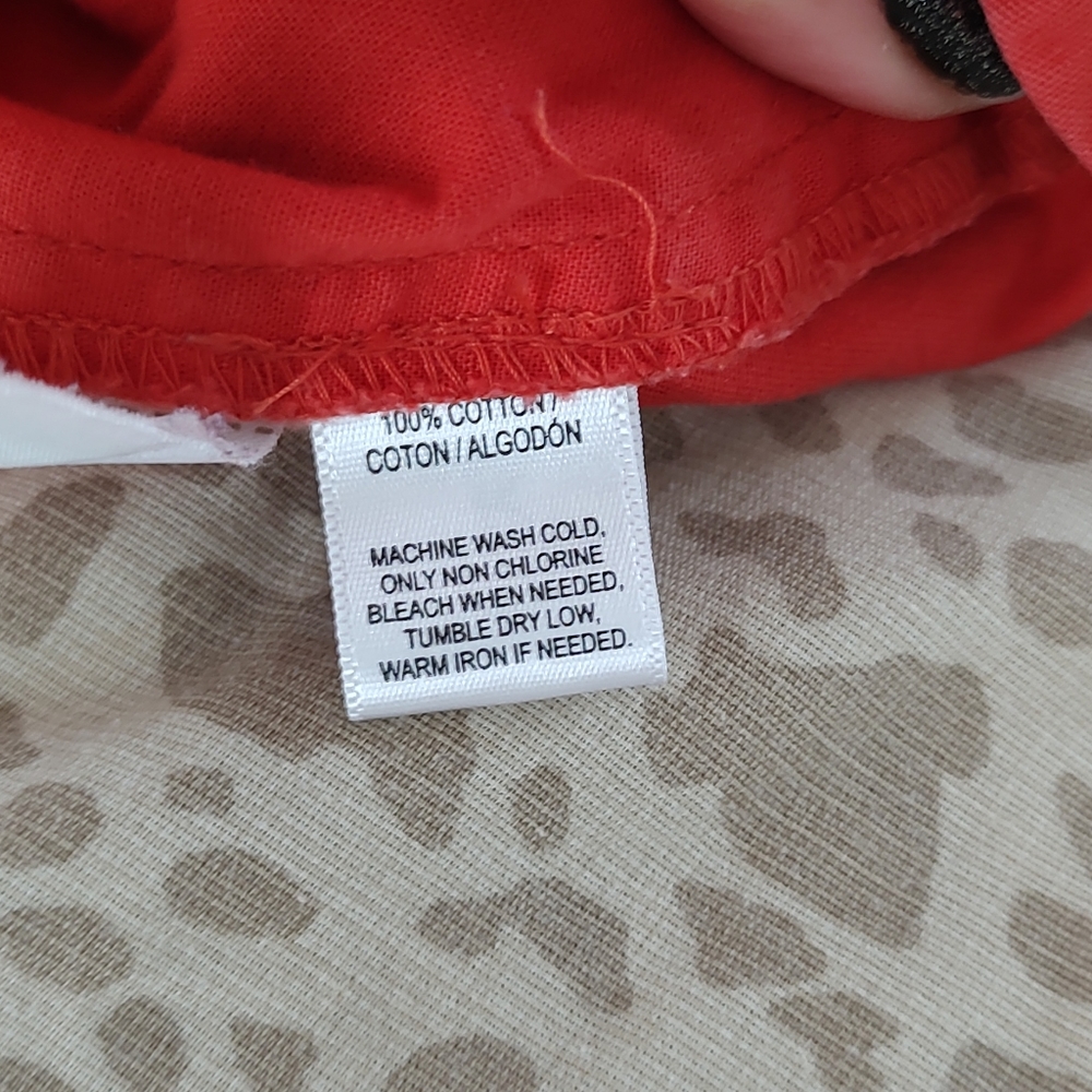Ann Taylor LOFT Red Orange Chino Shorts 10 - Picture 8 of 8